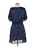 Marc by Marc Jacobs 100% Polyester Hearts Graphic Blue Casual Dress Size L - photo 2