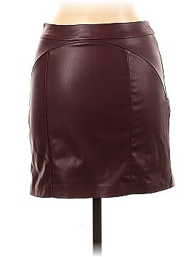 Topshop Leather Skirt (view 2)