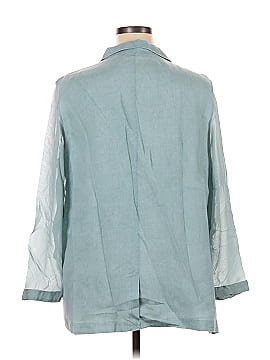 Soft Surroundings Long Sleeve Button-Down Shirt (view 2)