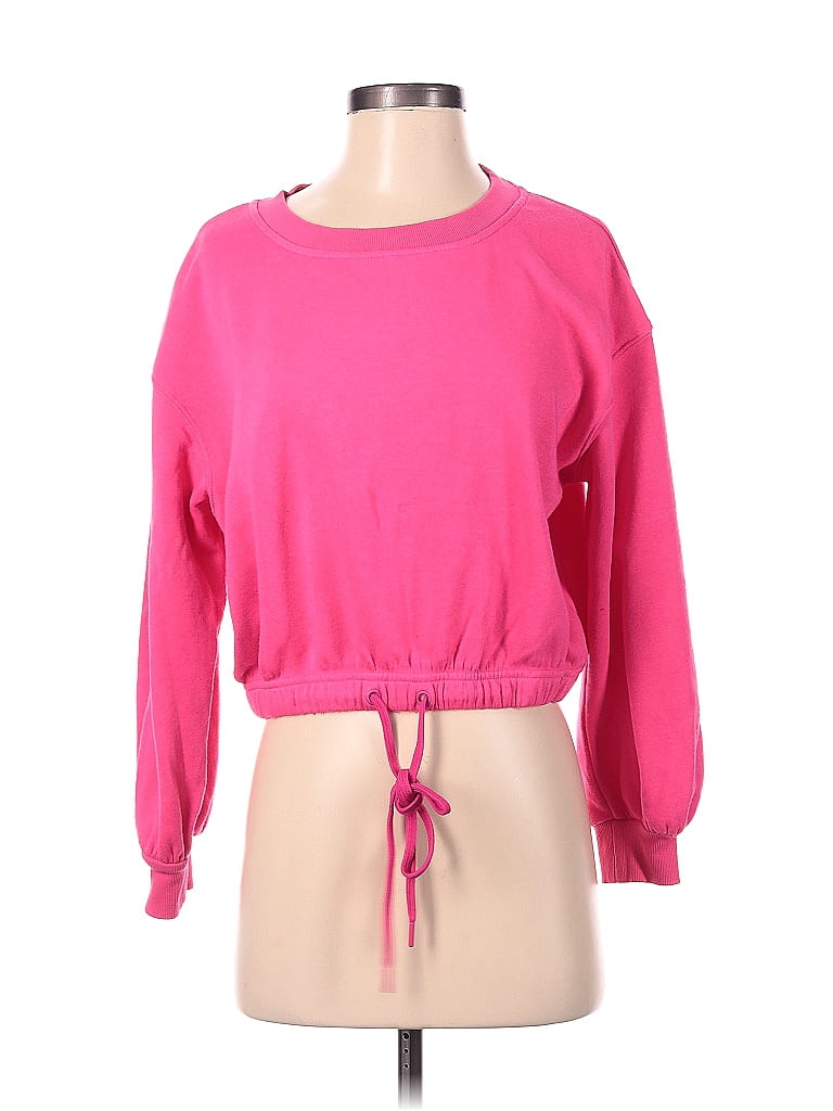 Alice + Olivia Pink Sweatshirt Size S - photo 1