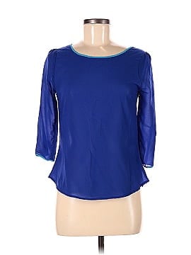 Criss Cross 3/4 Sleeve Blouse (view 1)