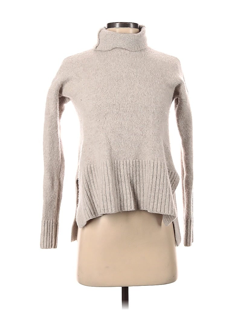 Pre-owned Lou & Grey Wool Pullover Sweater In Gray
