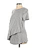 A Pea in the Pod Gray Short Sleeve Top Size S (Maternity) - photo 1