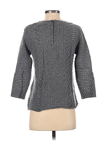 Velvet Wool Pullover Sweater (view 2)