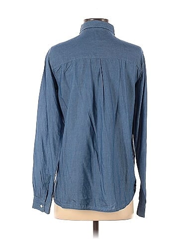 Ann Taylor LOFT Long Sleeve Button-Down Shirt (view 2)