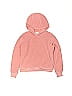 Athleta 100% Polyester Pink Pullover Hoodie Size 8 - 10 - photo 1