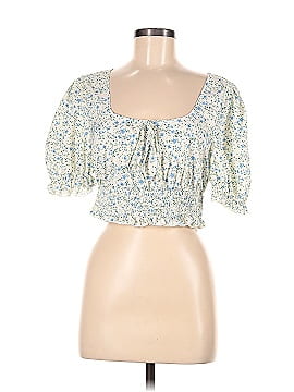Missguided Short Sleeve Blouse (view 1)