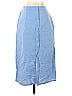 Shein 100% Cotton Blue Casual Skirt Size 4 - photo 1