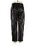 French Connection 100% Viscose Black Leather Pants Size 8 - photo 2
