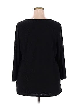 JM Collection Long Sleeve Top (view 2)