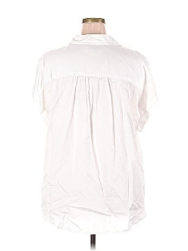 New Directions Short Sleeve Button-Down Shirt (view 2)