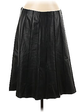 Anne Klein Leather Skirt (view 1)