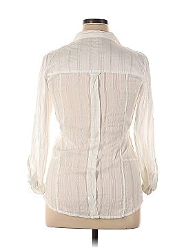 DKNY Jeans Long Sleeve Button-Down Shirt (view 2)