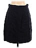 Ann Taylor Jacquard Grid Black Casual Skirt Size 10 - photo 2