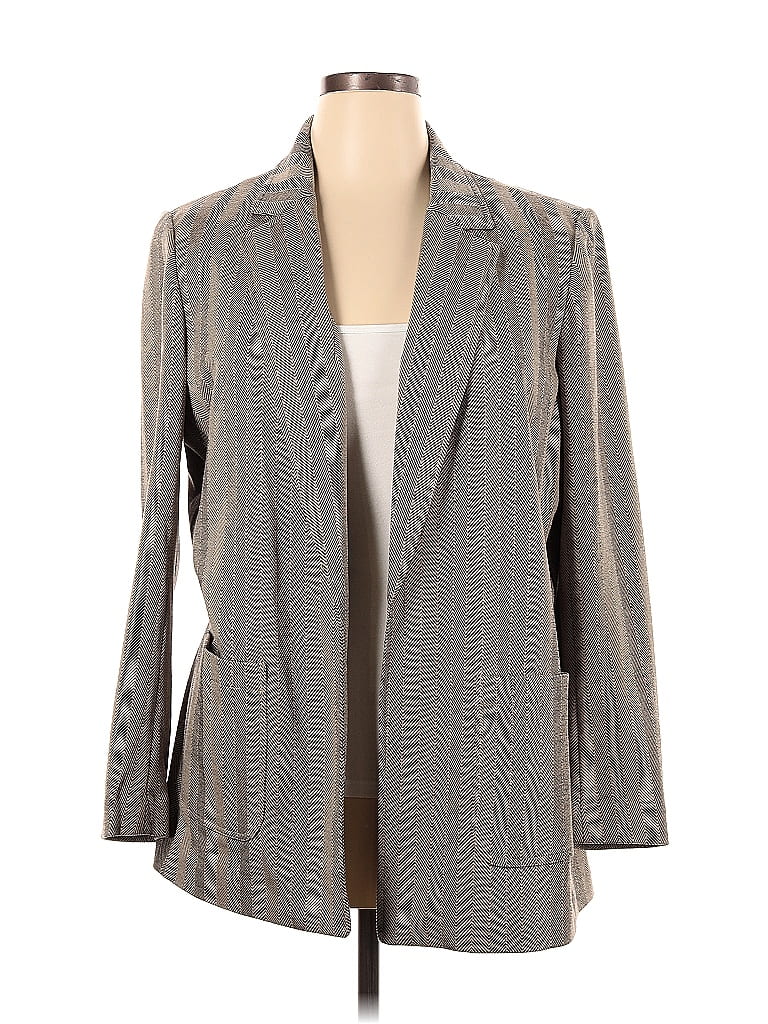 Anne Klein Gray Blazer Size XL - 74% off | ThredUp