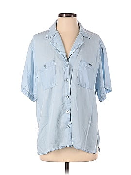 Zara Short Sleeve Button-Down Shirt (view 1)