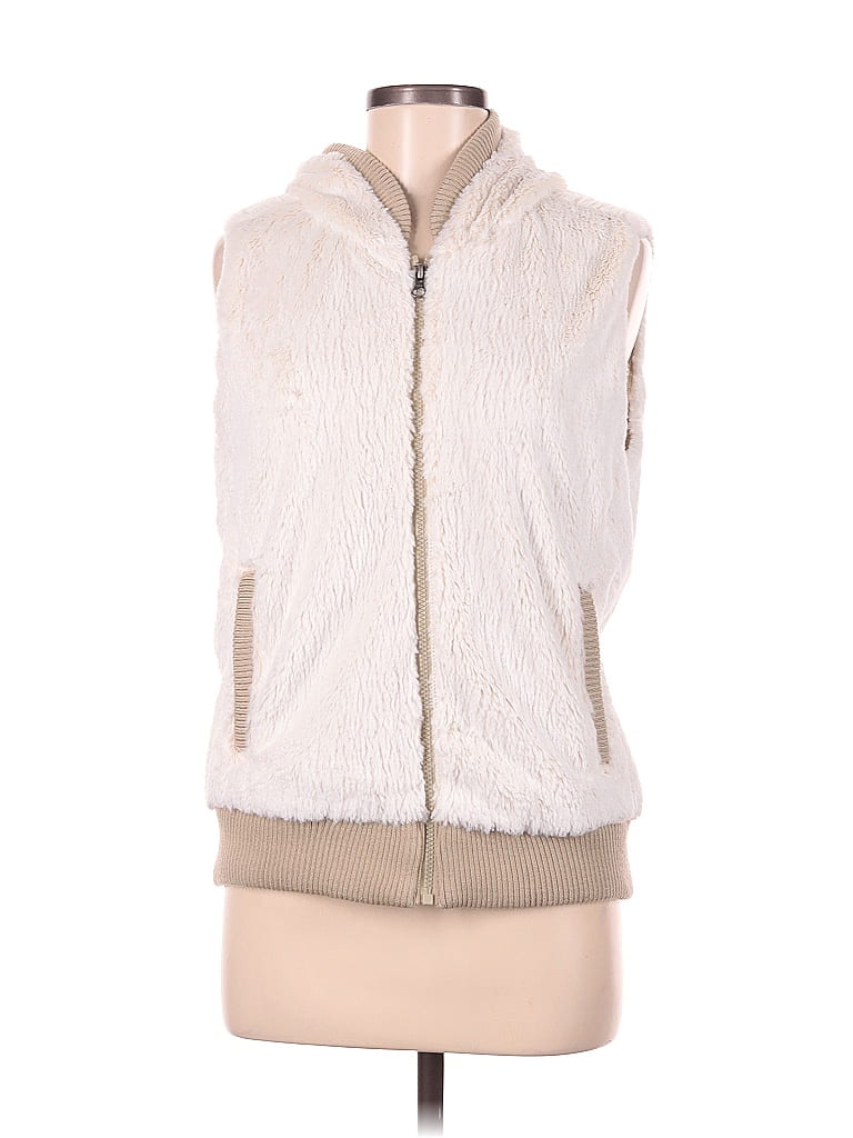 Patagonia 100% Polyester Ivory Vest Size M - photo 1