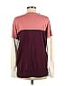 Belle By Kim Gravel Color Block Burgundy Pullover Sweater Size M - photo 2