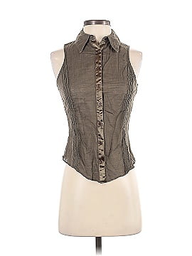 Guess Collection Sleeveless Button-Down Shirt (view 1)
