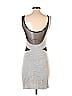 Factory by Erik Hart Marled Grid Gray Casual Dress Size S - photo 2