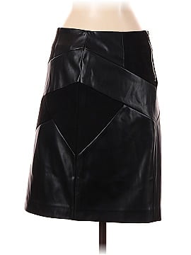 Point Zero Faux Leather Skirt (view 2)