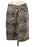 MICHAEL Michael Kors Snake Print Paisley Baroque Print Animal Print Gray Casual Skirt Size 12 - photo 1
