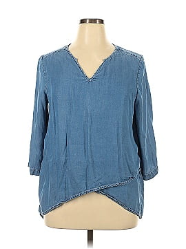 Life Style 3/4 Sleeve Blouse (view 1)