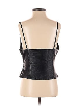 Aya Muse Faux Leather Top (view 2)