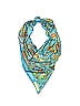 Unbranded Paisley Baroque Print Blue Scarf One Size - photo 1