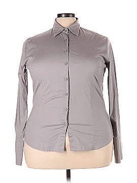 Doublju Long Sleeve Button-Down Shirt (view 1)