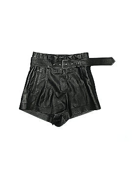 Topshop Leather Shorts (view 1)