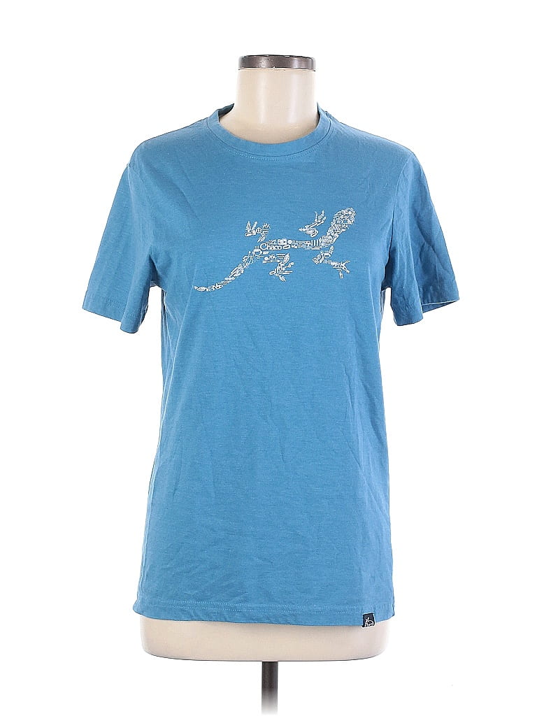 Chaco Blue Short Sleeve T-Shirt Size M - photo 1