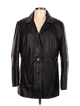 Excelled Collection Leather Jacket (view 1)