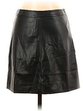 J.Crew Collection Faux Leather Skirt (view 1)