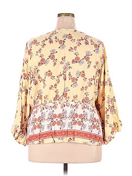 City Chic Long Sleeve Blouse (view 2)
