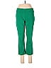dalia Solid Color Block Green Casual Pants Size 8 - photo 1