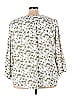 Fun2Fun 100% Polyester White Long Sleeve Blouse Size 3X (Plus) - photo 2