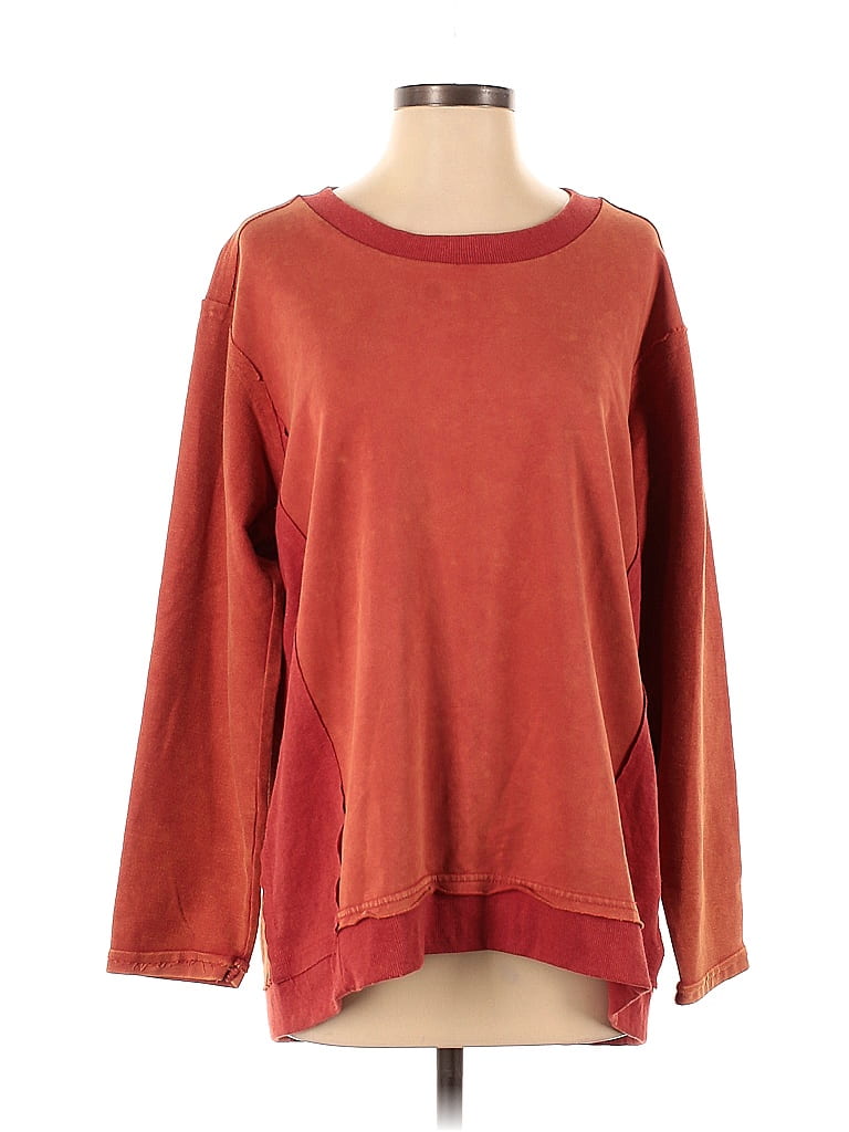 Umgee 100% Cotton Red Sweatshirt Size S - photo 1