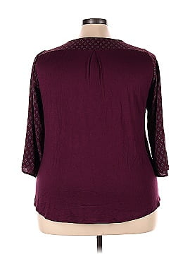 Tempted Hearts Long Sleeve Blouse (view 2)