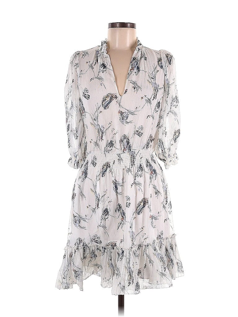 Joie 100% Silk Ivory Casual Dress Size M - photo 1