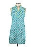 Vince Camuto Teal Casual Dress Size 8 - photo 1