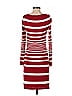 Ralph Lauren Stripes Burgundy Casual Dress Size S - photo 2