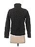 Aran Sweater Market 100% Merino Wool Gray Wool Pullover Sweater Size S - photo 2