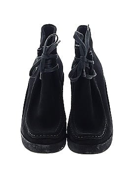 Balenciaga Suede Lace Up Ankle Boots (view 2)