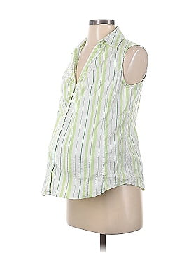 Liz Lange Maternity for Target Sleeveless Button-Down Shirt (view 1)