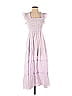 Hill House 100% Linen Purple Casual Dress Size S - photo 1