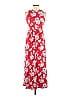 Forever 21 Floral Motif Floral Red Casual Dress Size M - photo 1