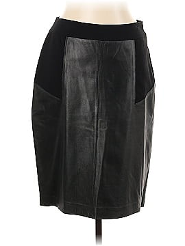 Etcetera Faux Leather Skirt (view 1)