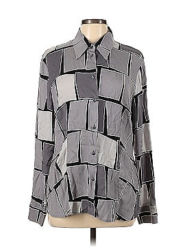 Escada Long Sleeve Silk Top (view 1)