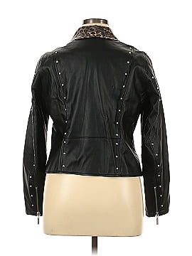 Betsey Johnson for Torrid Faux Leather Jacket (view 2)